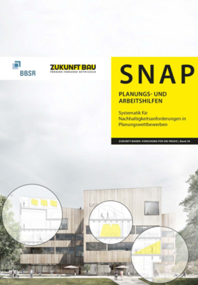 Zukunft Bau SNAP - PLANUNGS- UND ARBEITSHILFEN Publikation Cover