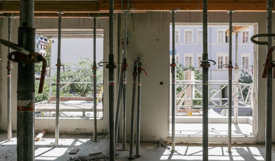 Balkon des Modellvorhabens Chemnitz