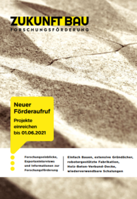 Zukunft Bau Förderaufruf Publikation Cover