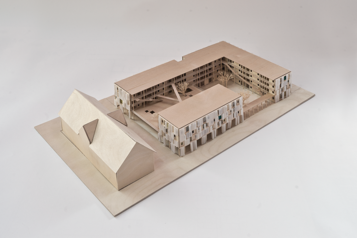 Holzmodell Collegium Academicum