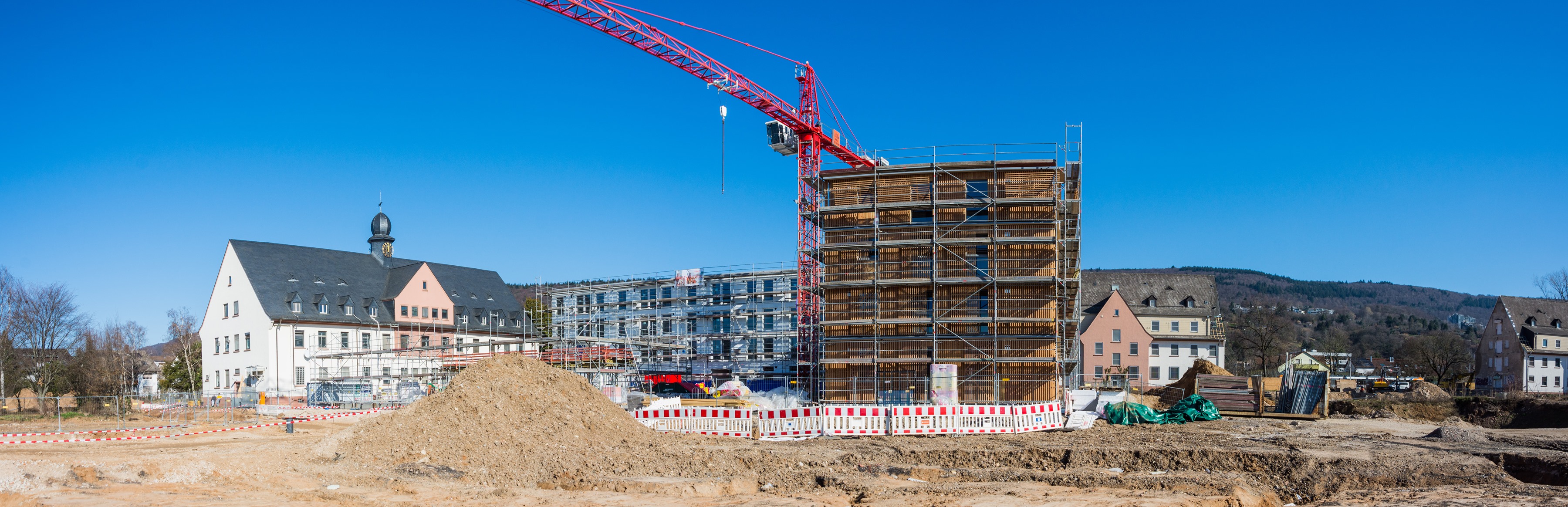 Baustelle Variowohnungen Heidelberg